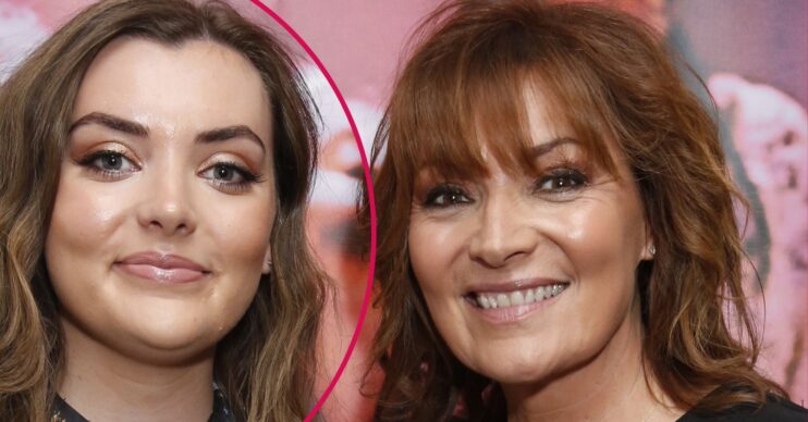 Rosie Kelly Smith and Lorraine Kelly smiling