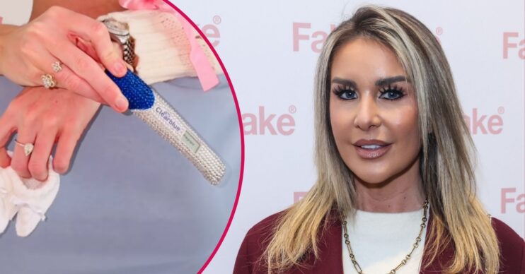 ED comp: Peggy Rose at an event / announcing pregnancy