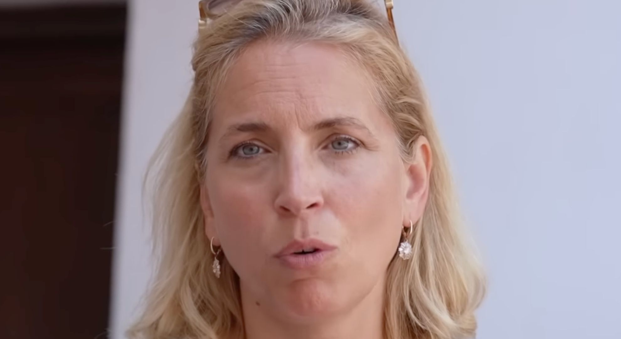 Jasmine Harman speaking to camera