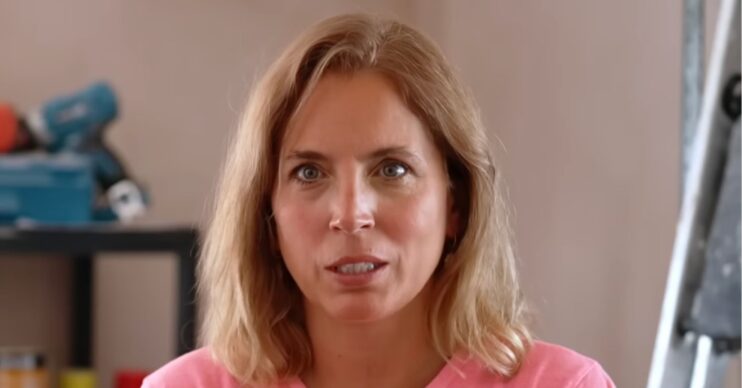 Jasmine Harman looking serious
