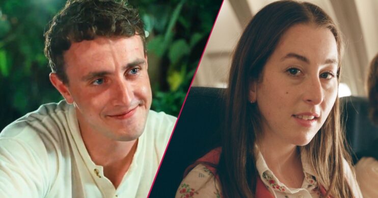 Paul Mescal in Aftersun and Alana Haim in Licorice Pizza