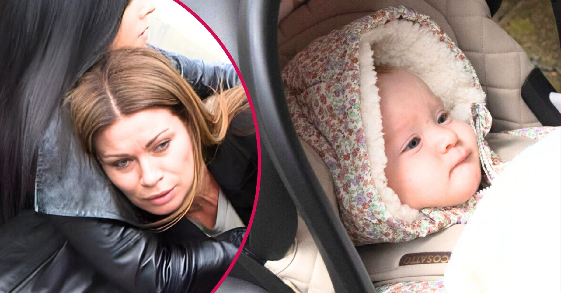 Carla in pain, baby Connie in Coronation Street