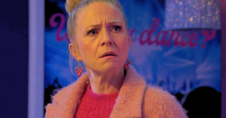 Linda looks upset in The Albert