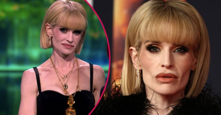 Kelly Osbourne on stage at BRITS