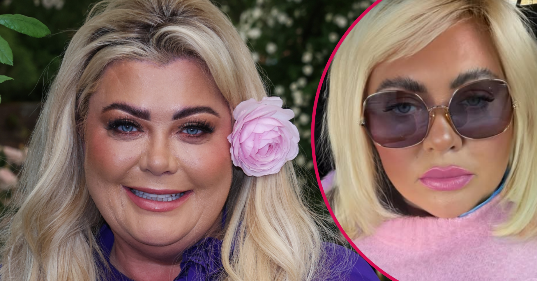 Gemma Collins with longer hair and her new bob