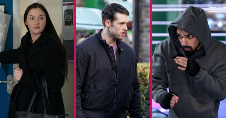 Lauren, Mark and Ravi split image