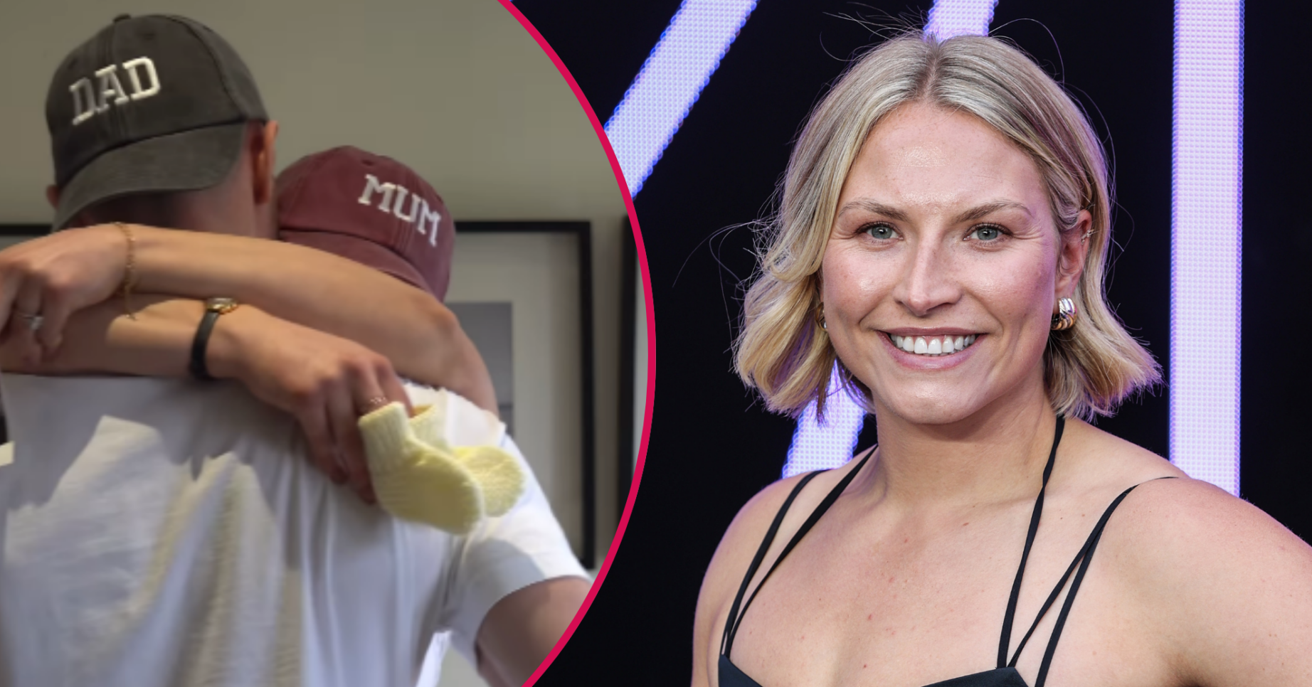 Sammi Kinghorn smiling and wearing a mum cap