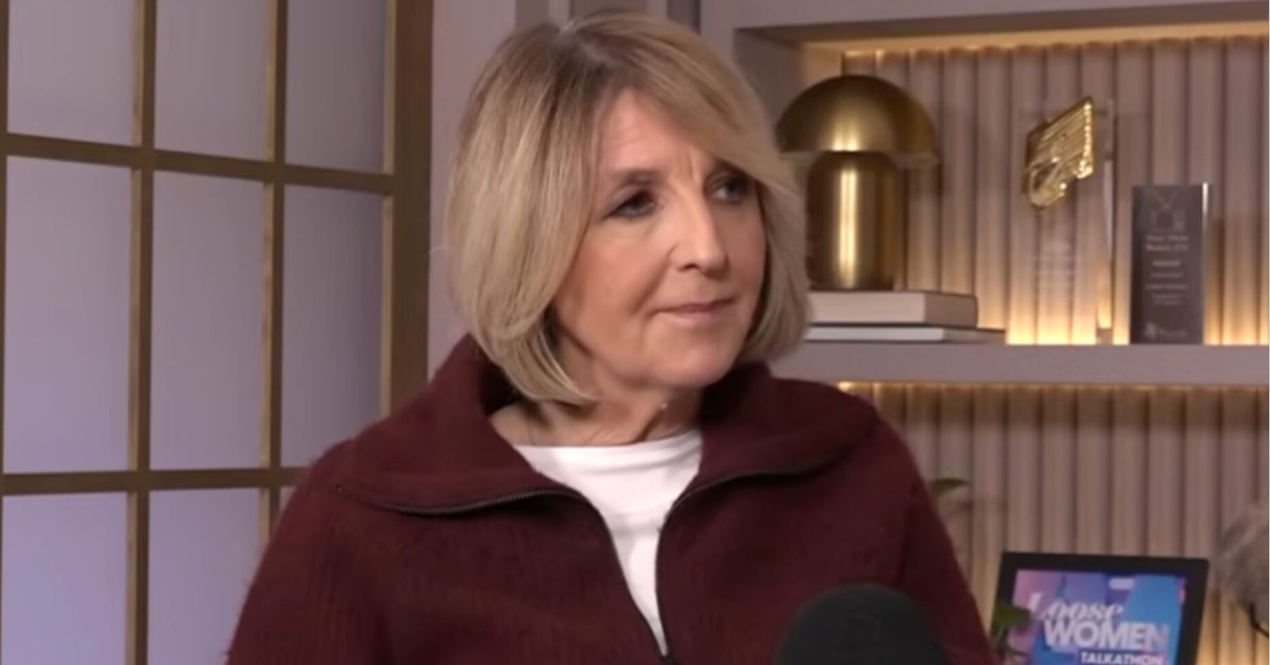 ED pic: Kaye Adams on Loose Women podcast