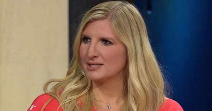 Rebecca Adlington talking