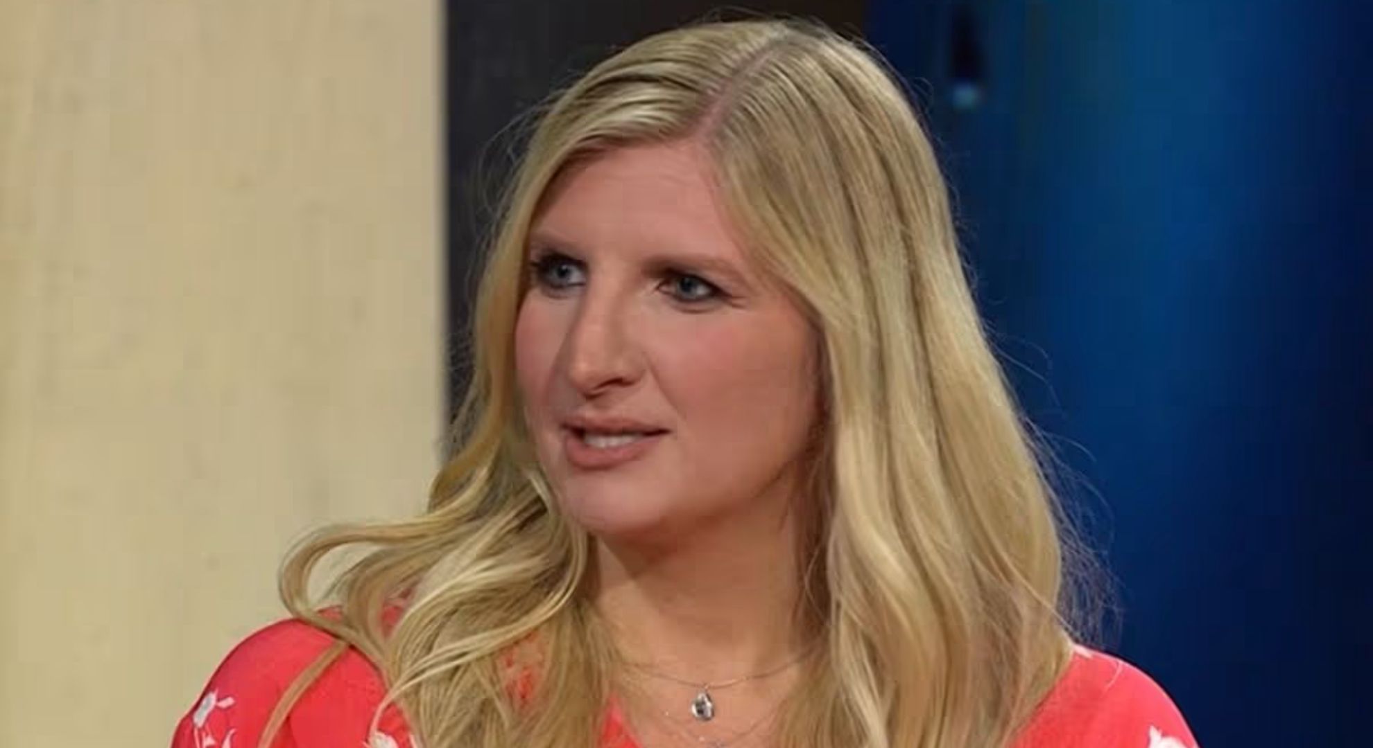 Rebecca Adlington talking