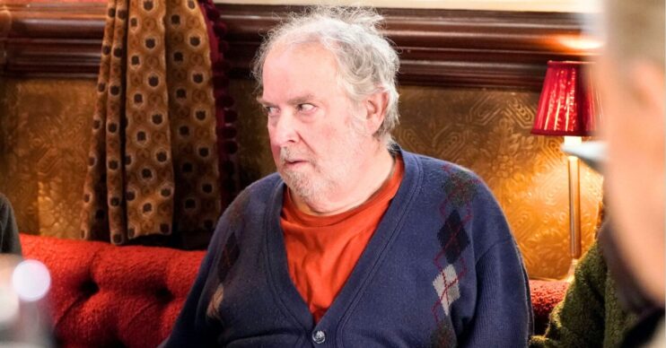 Nigel looking down in EastEnders