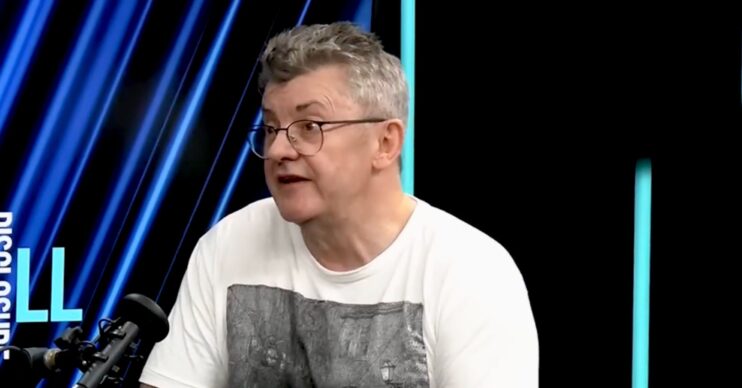 Joe Pasquale on a podcast