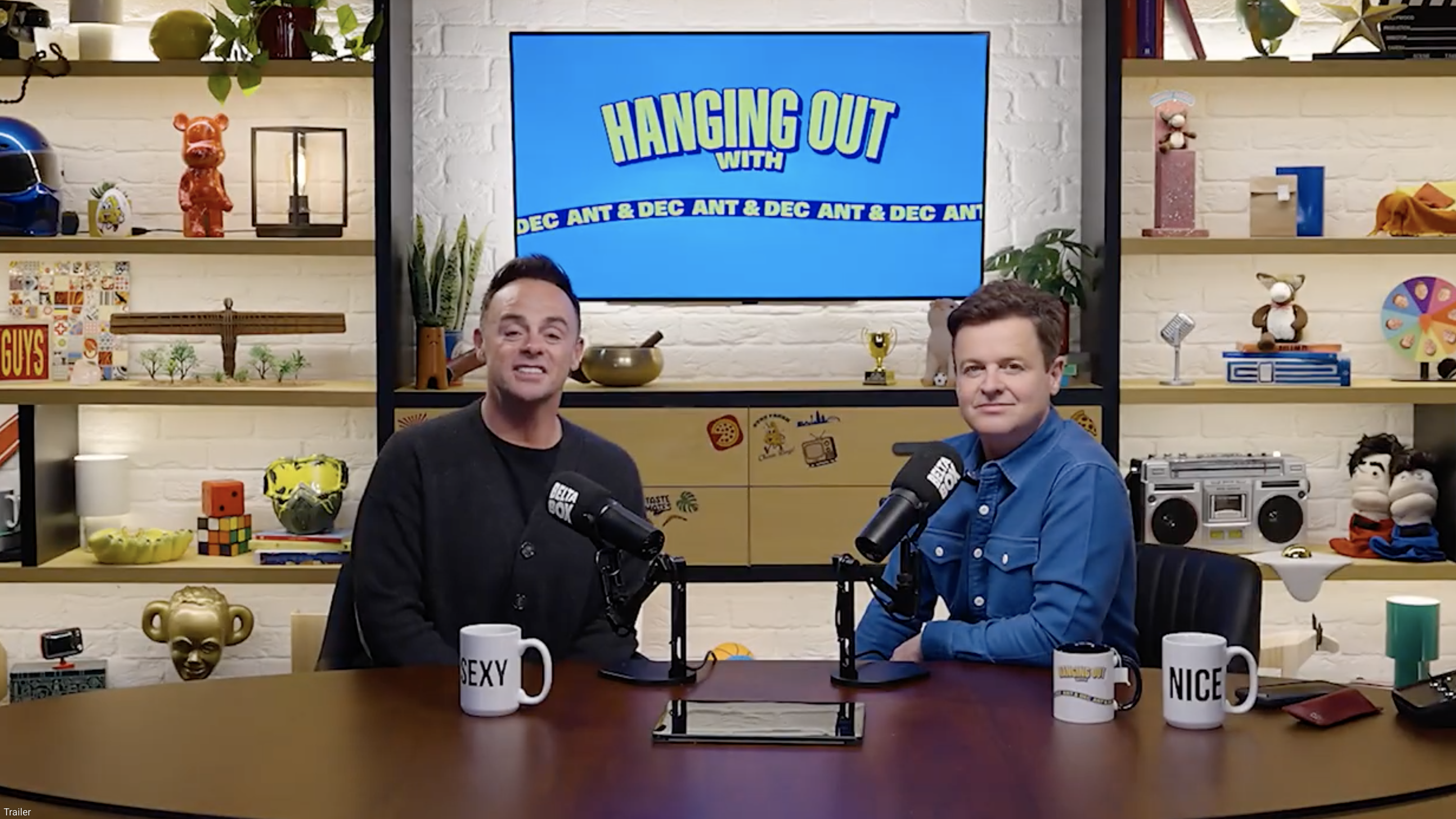 Declan Donnelly and Ant McPartlin on podcast