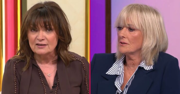 ED split pic: Lorraine Kelly / Jane on LW