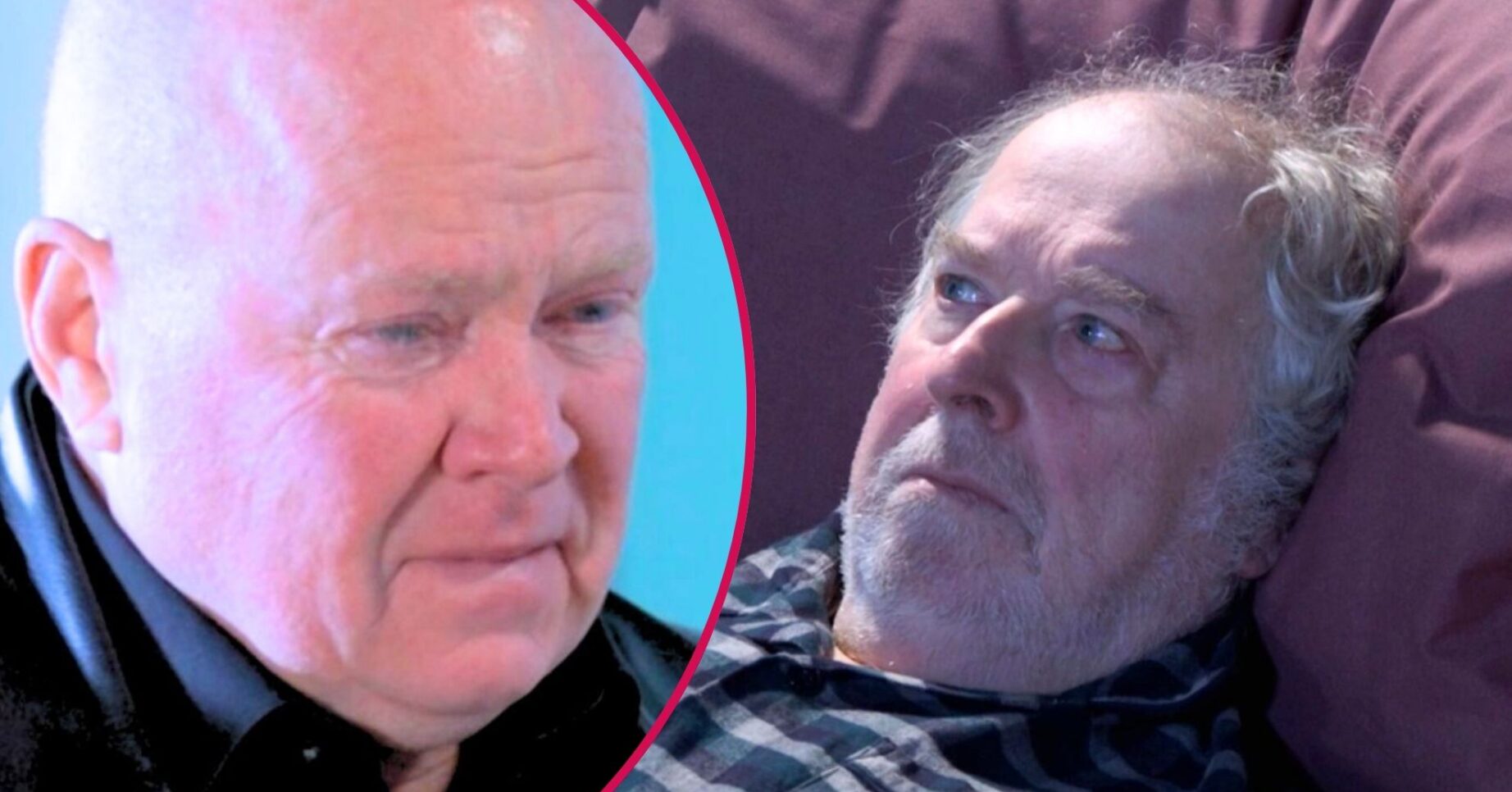 Phil and Nigel split image