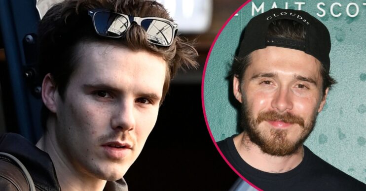 Cruz and Brooklyn looking serious