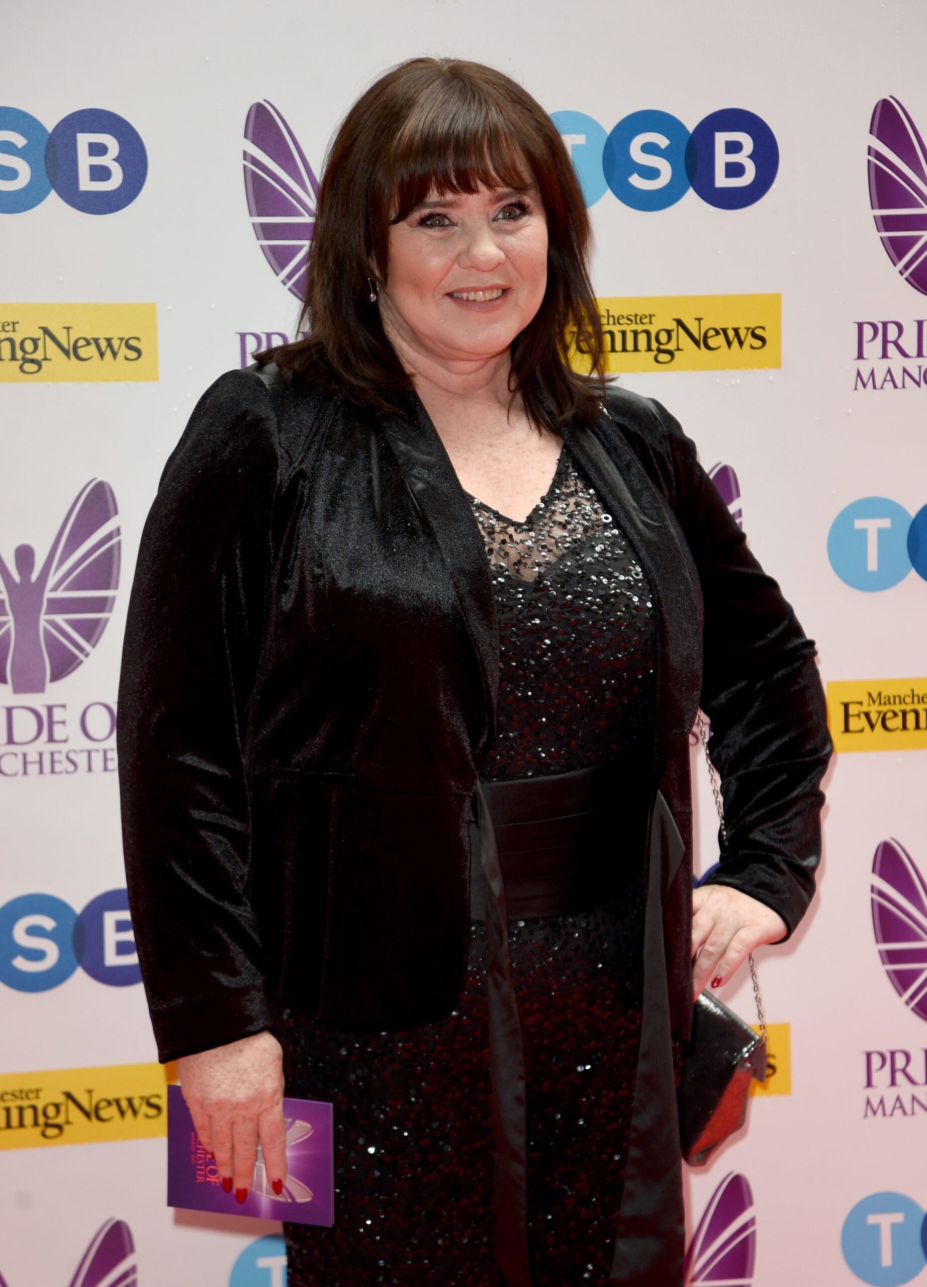Coleen Nolan on the red carpet