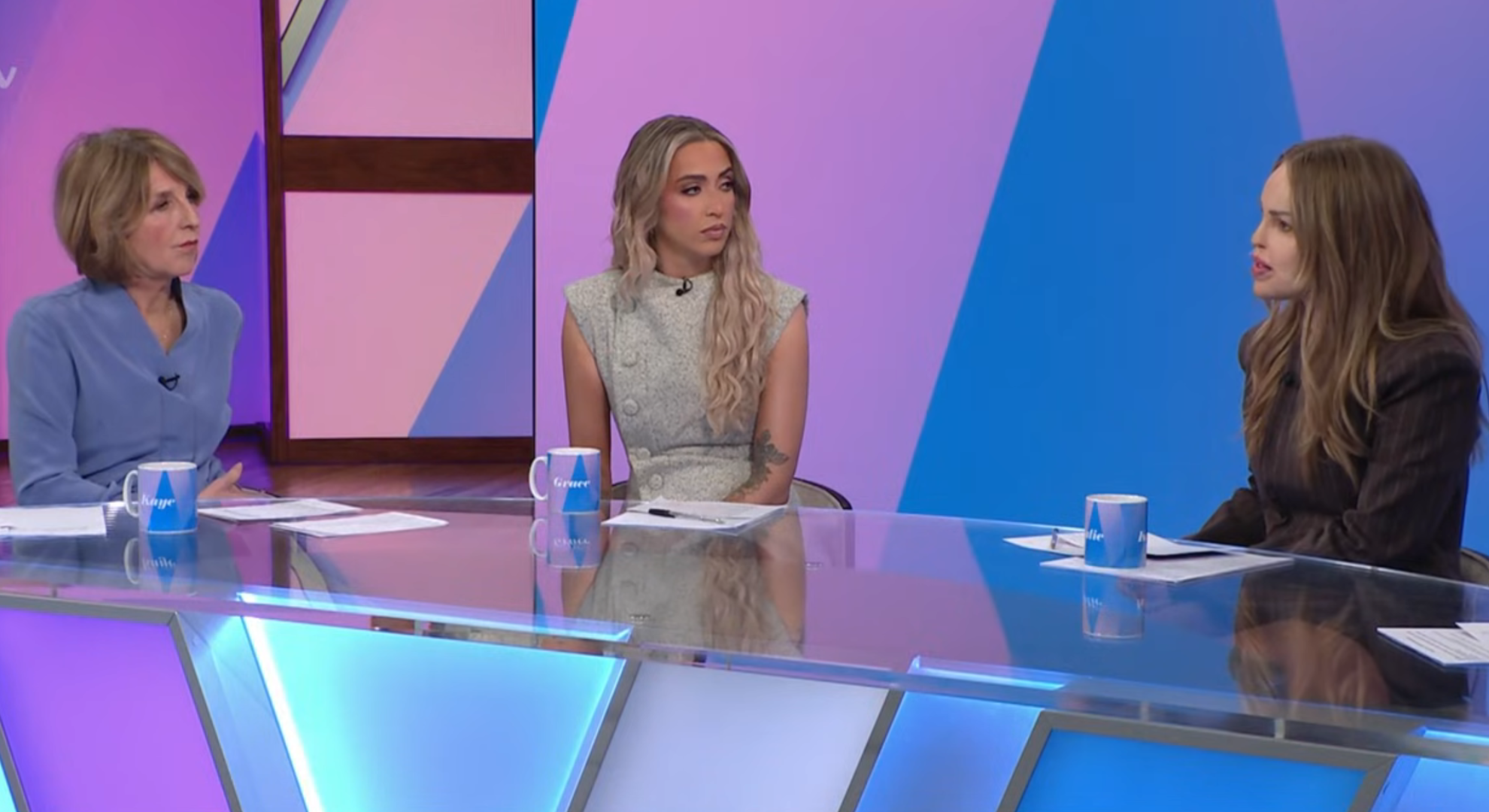 Kaye Adams, GK Barry and Katie Piper on Loose Women