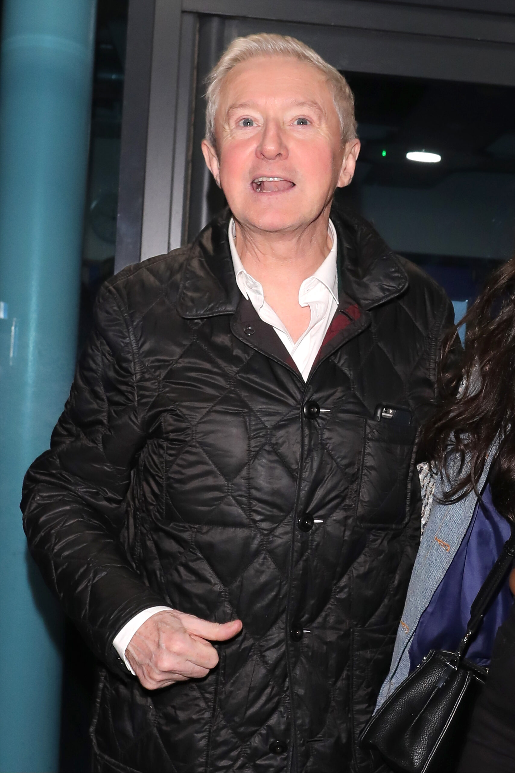 Louis Walsh looking in front