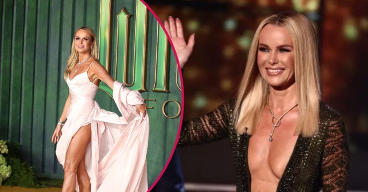 Amanda Holden on the red carpet and BGT