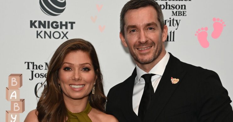 Nikki Sanderson and Anthony Quinlan on the red carpet