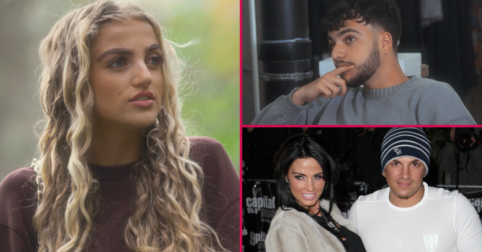 Princess, Junior and Peter Andre and Katie Price