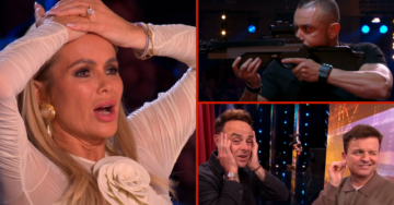Britain’s Got Talent viewers furious over Alfredo and Coral’s ‘disgusting’ knife-throwing act