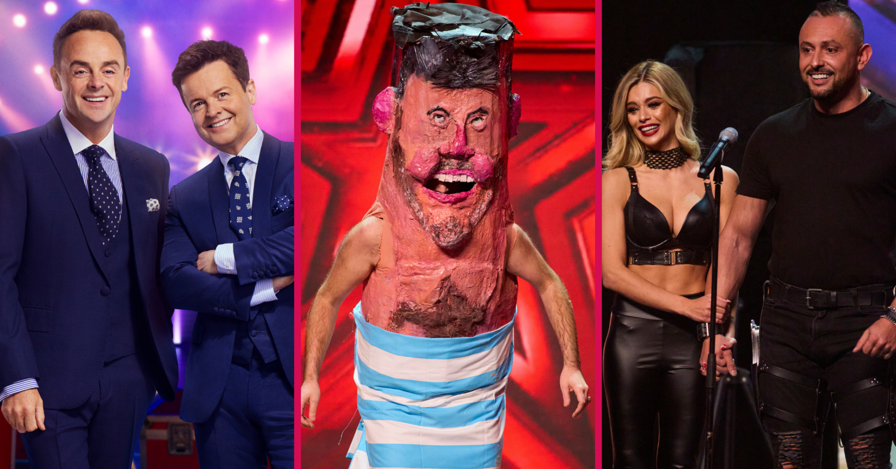 Ant and Dec, Simon Cowell parody and Alfredo Silva on BGT