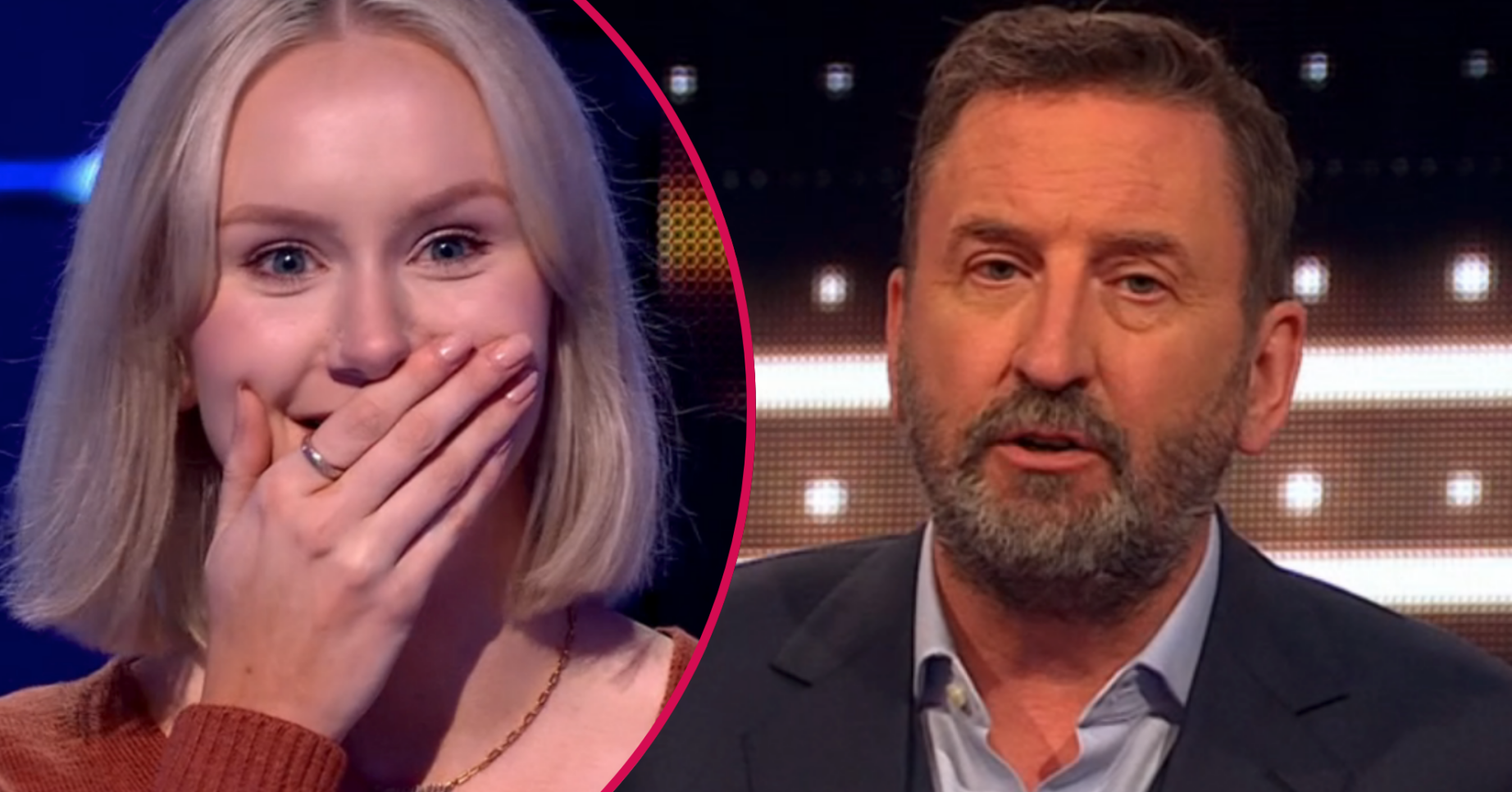 Zoe and Lee Mack on The 1% Club