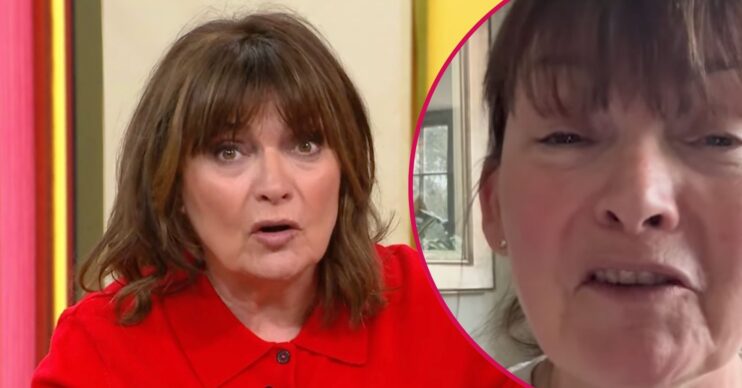 Lorraine Kelly on her show / Lorraine in a video