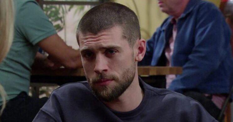 ED pic: Joe Tate with Dawn in Emmerdale