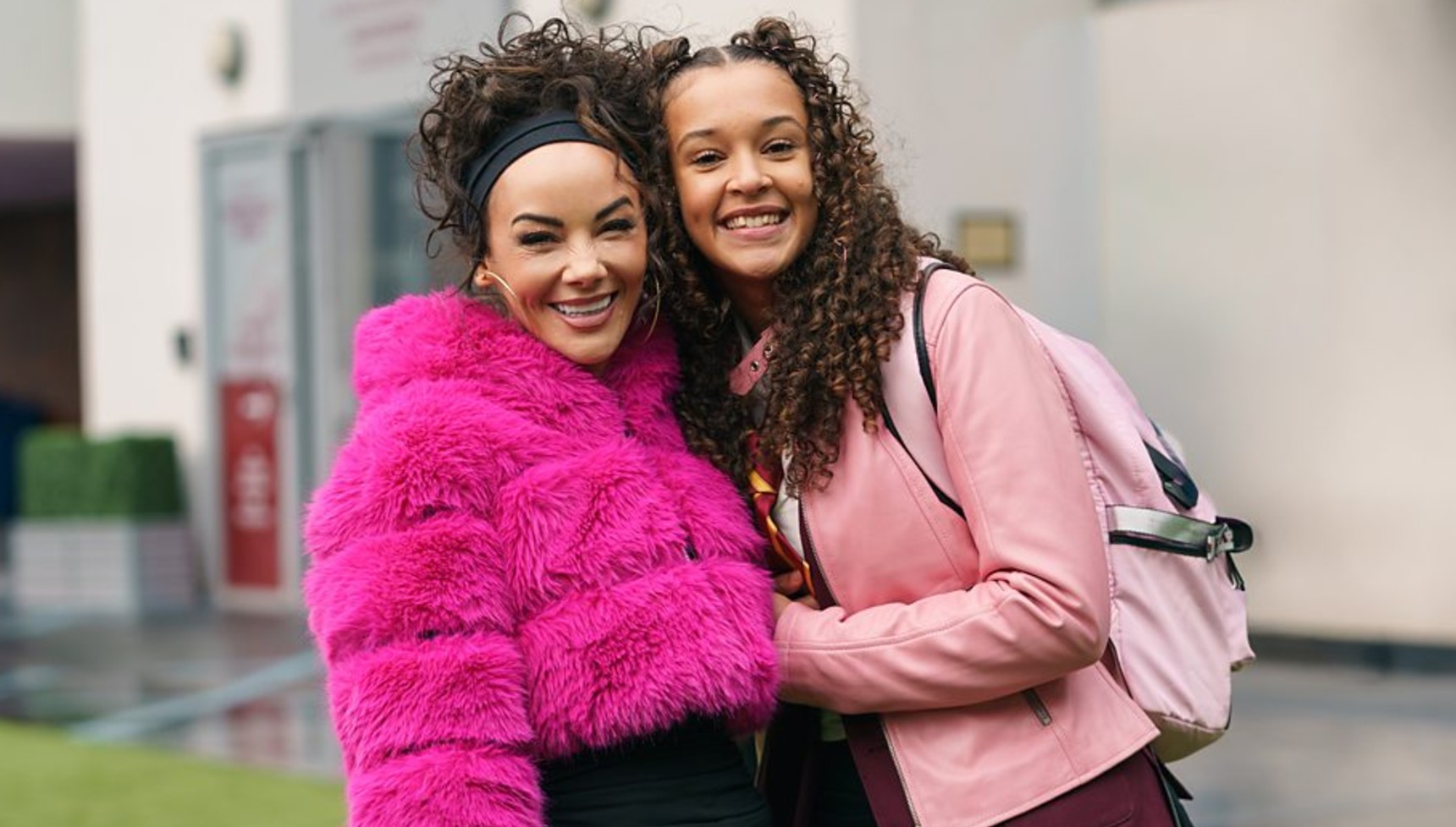 Chelsee Healey and Lauren Hylton in Waterloo Road series 18