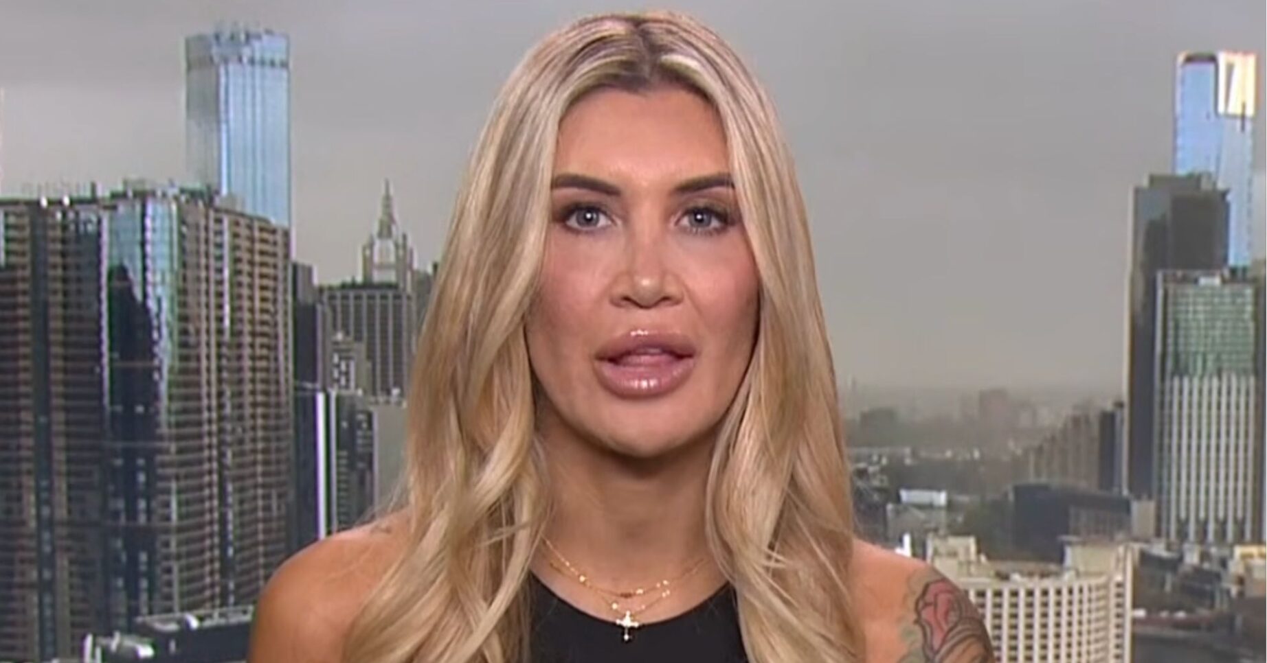 ED pic: Gia on Today Show Australia interview