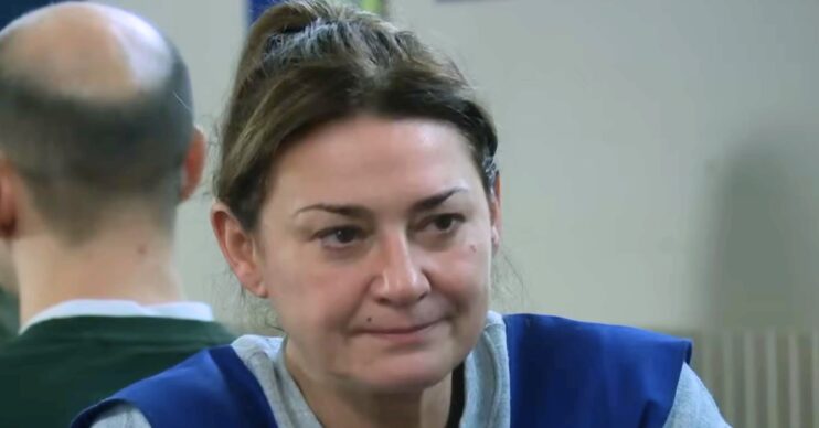 Moira was crushed to sell the farm in Emmerdale (Credit: ITV)