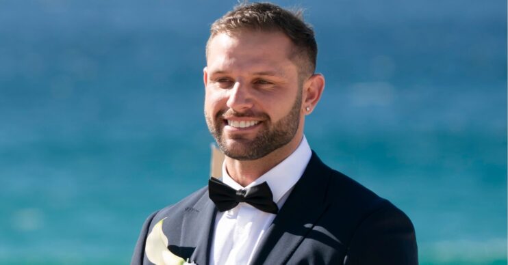 ED pic: Scott on beach waiting for bride on MAFS Australia 2026