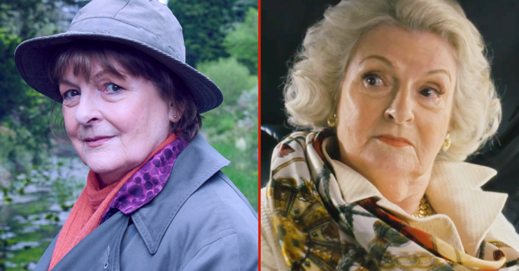 Composite of Brenda Blethyn as Vera and Emma Harte