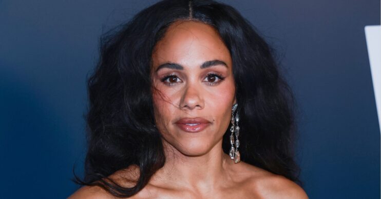 Alex Scott on the red carpet