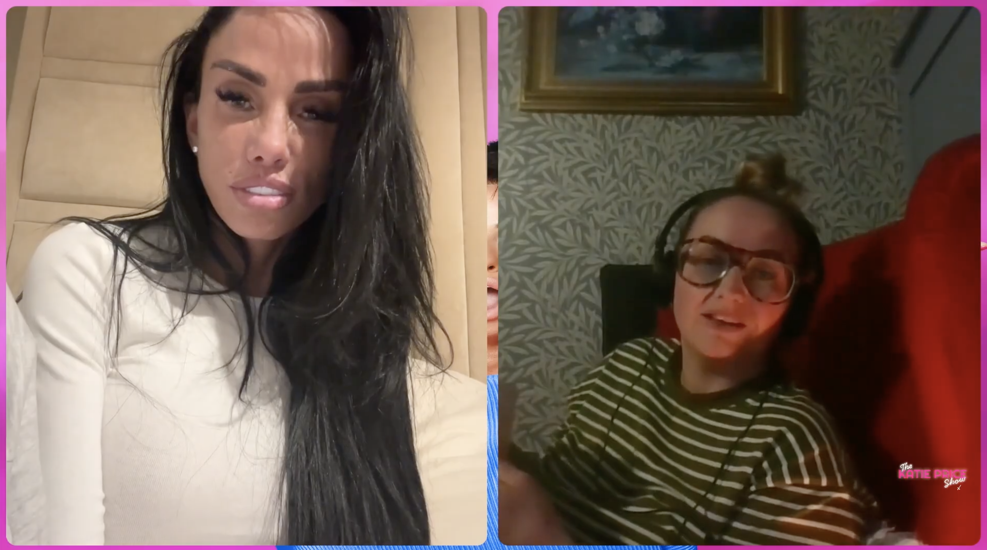 Katie Price and Sophie Price