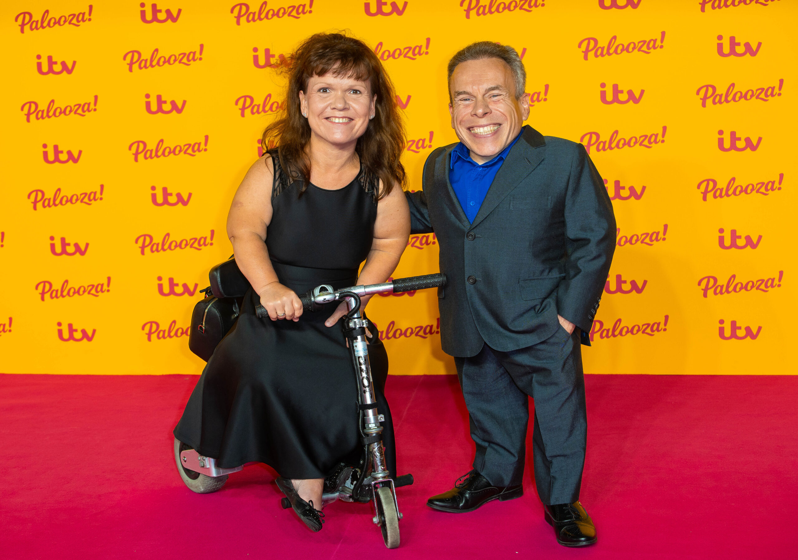 Warwick Davis and late wife Sammy