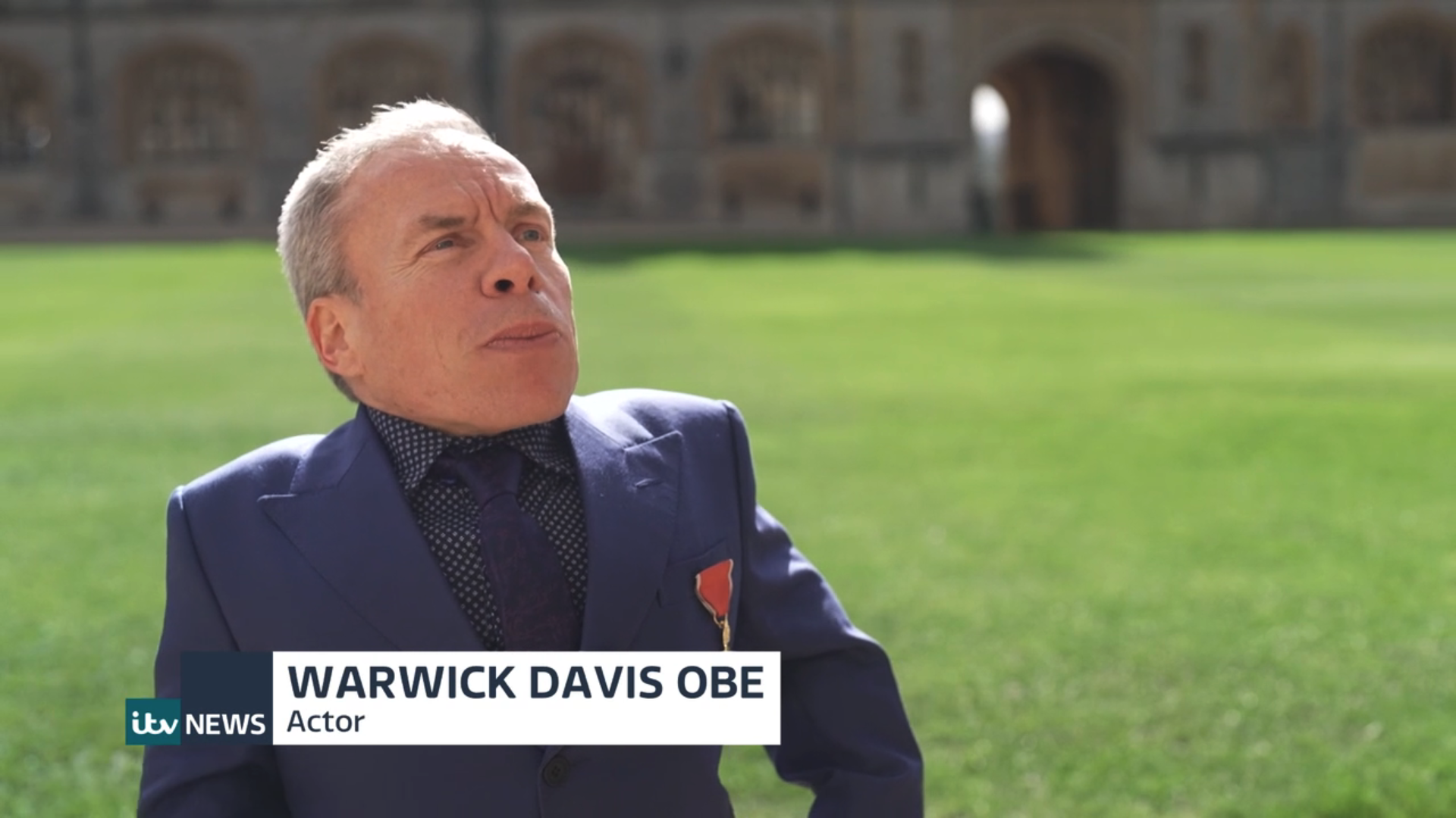 Warwick Davis at Windsor Castle
