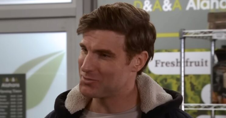 CSI pic: Theo in Corrie annoyed at George