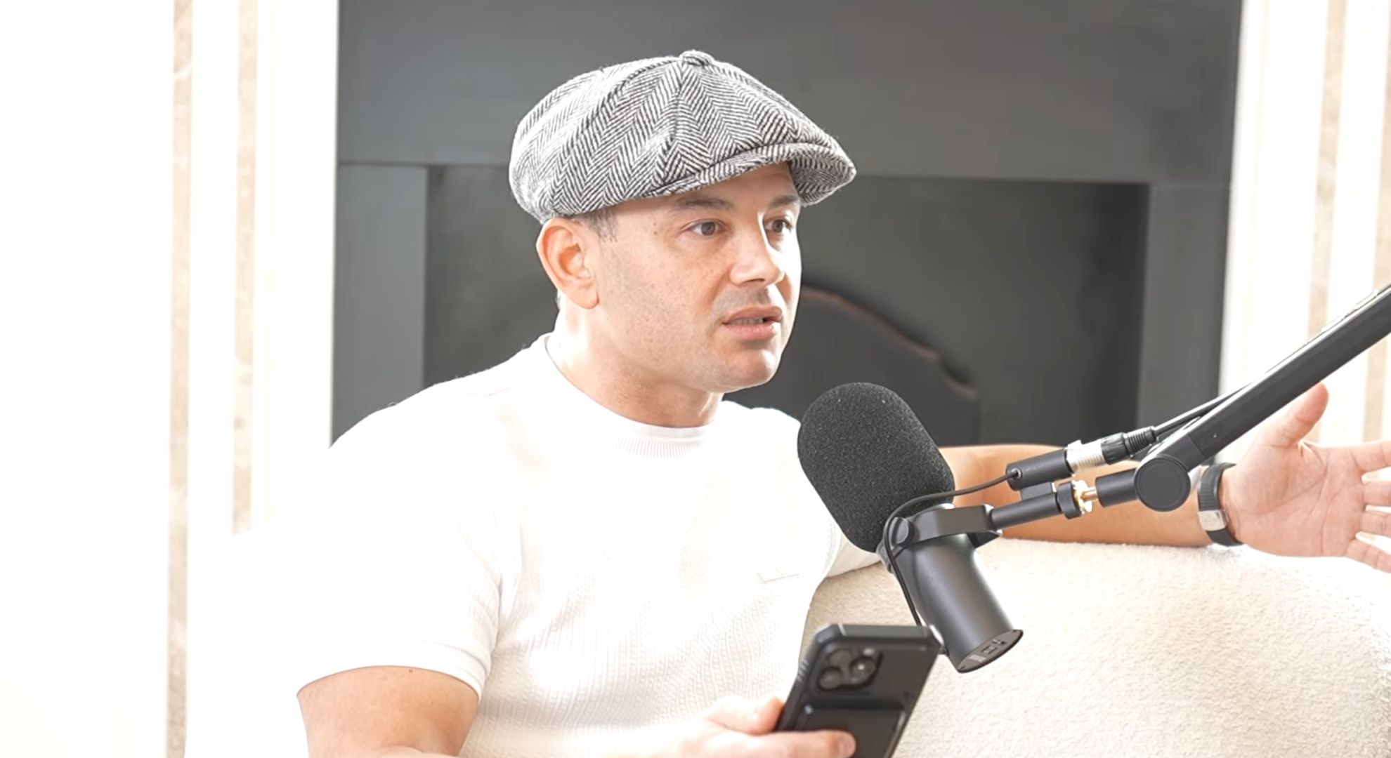 Ryan Thomas on his podcast