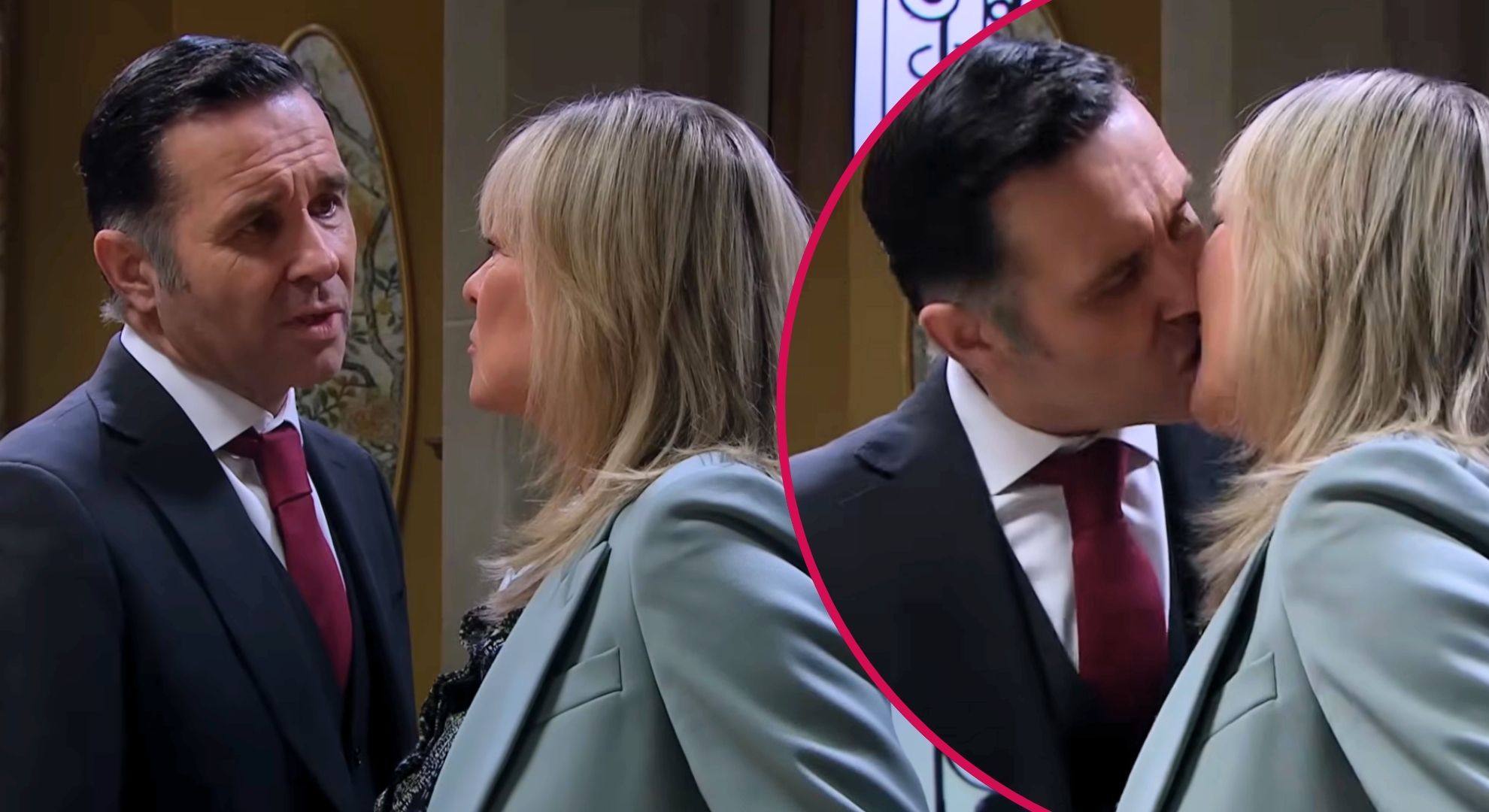 Graham and Kim kiss as he promises it’s her he wants, but Emmerdale fans are convinced he’s playing her