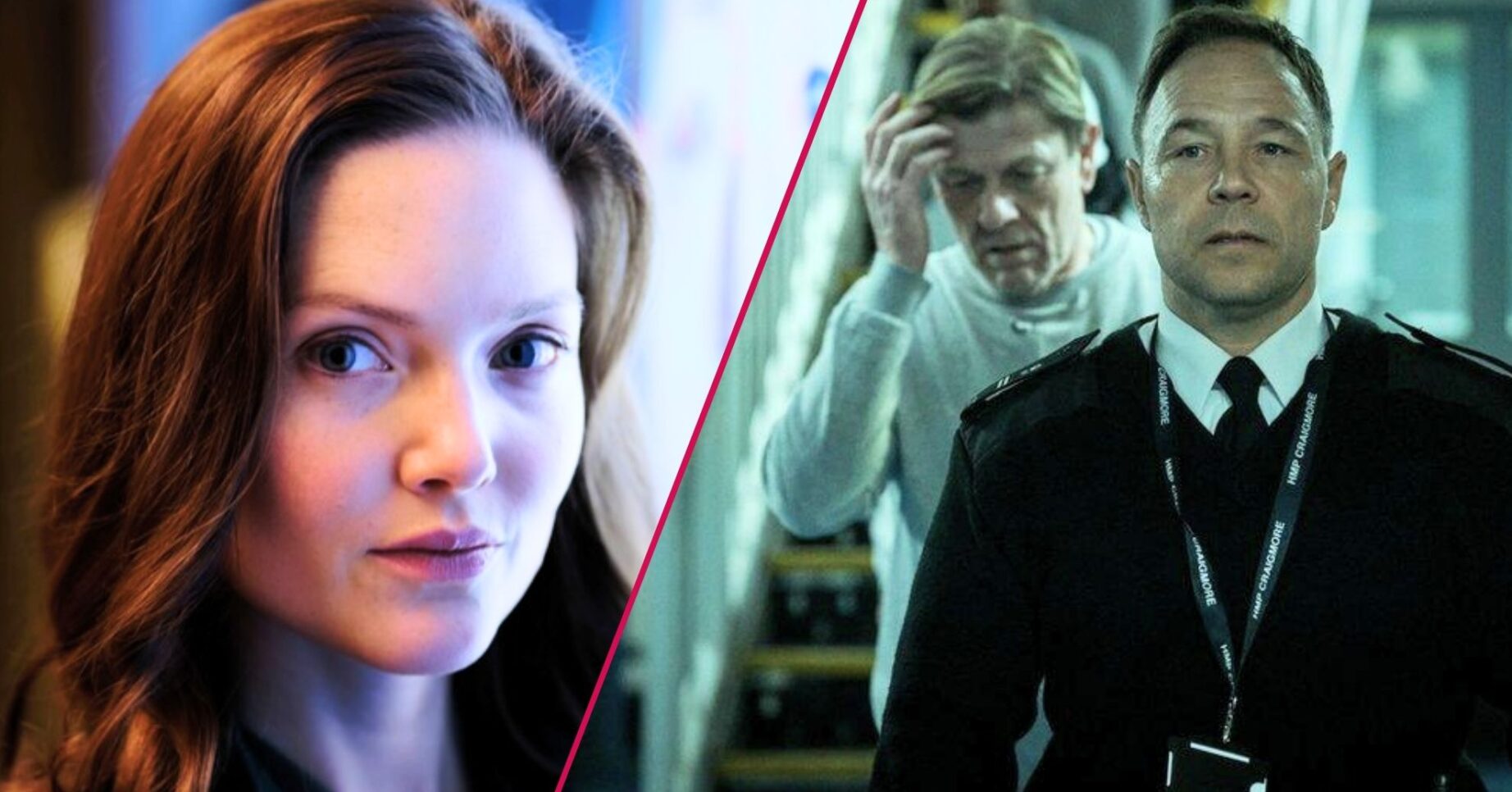 Holliday Grainger in The Capture, Stephen Graham and Sean Bean in Time