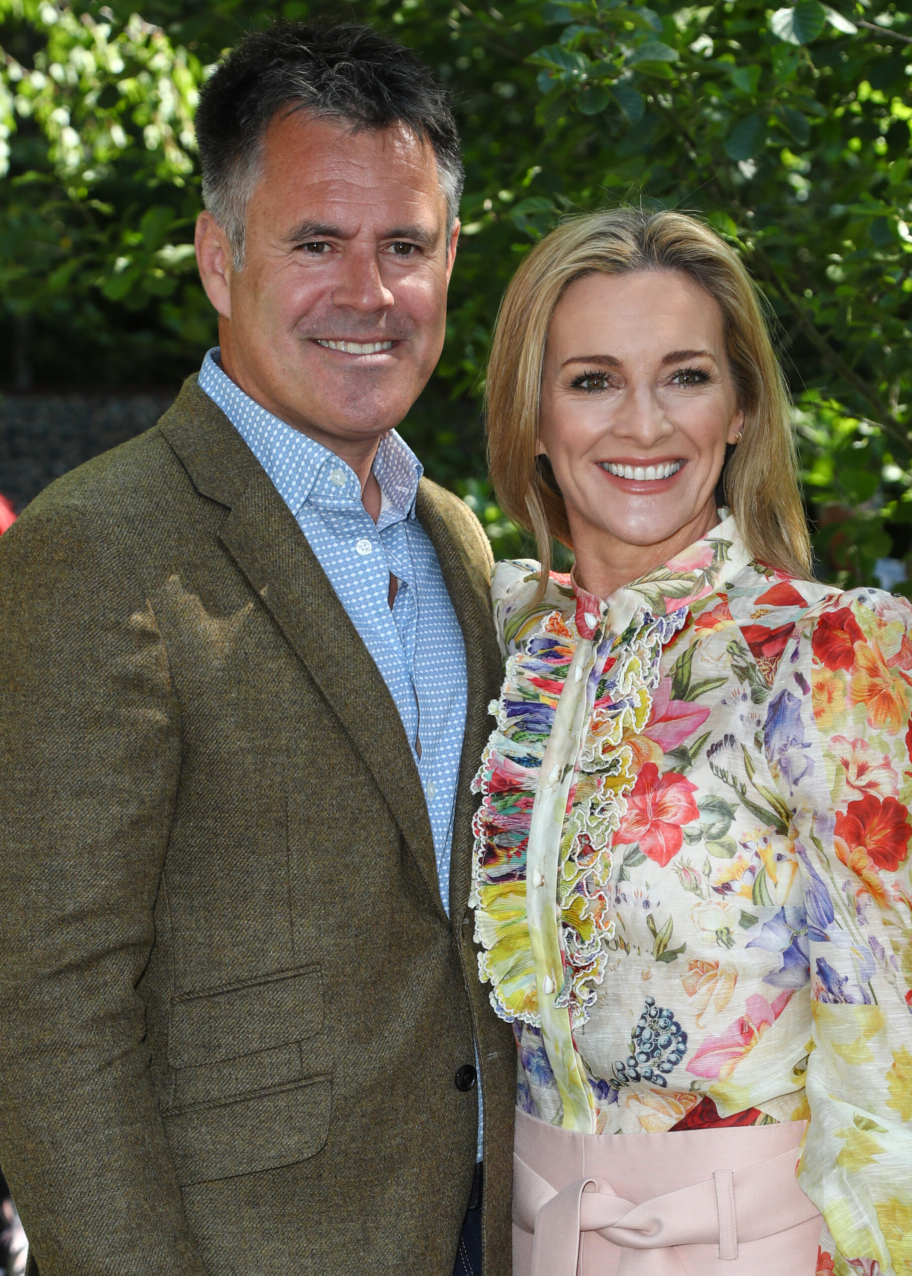 Gabby and Kenny Logan at the Chelsea Flower Show