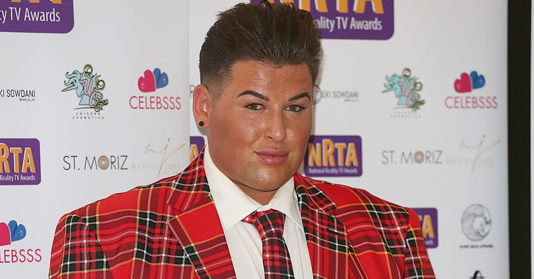 David Potts on the red carpet