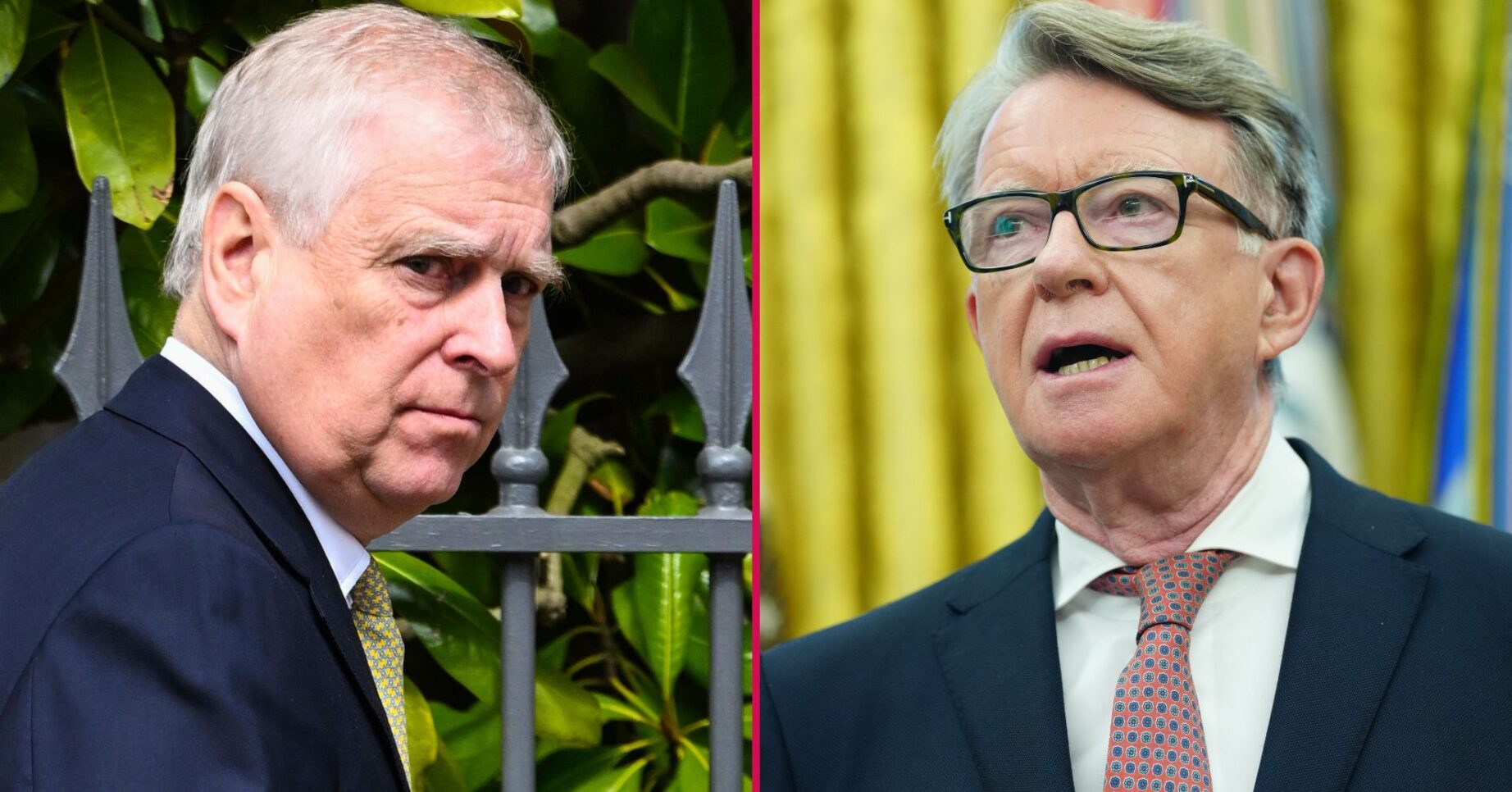 Andrew Mountbatten-Windsor and Peter Mandelson