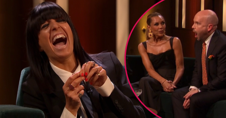 Claudia Winkleman and her guests on her chat show