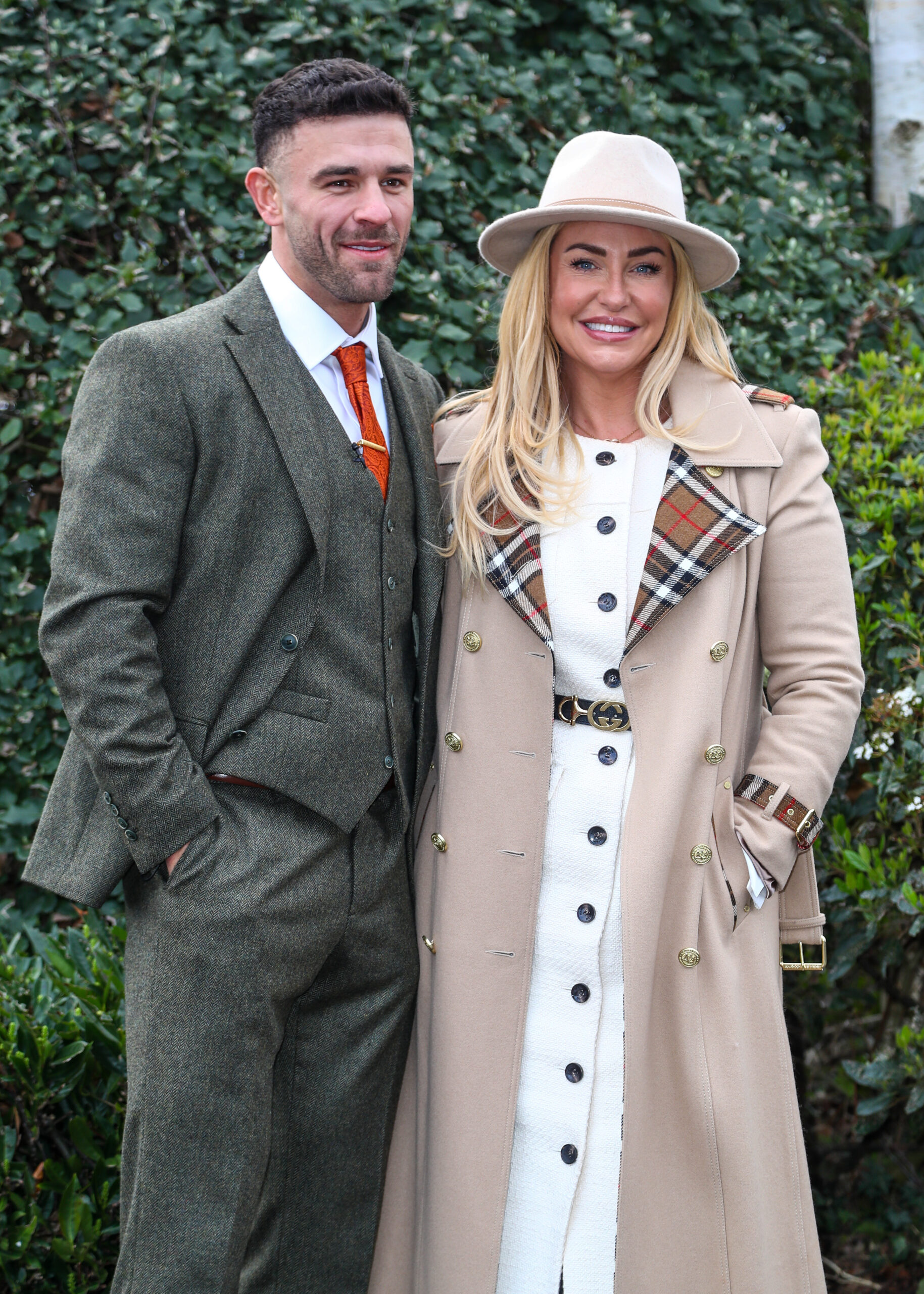 Sam Wolfenden and Josie Gibson at Cheltenham