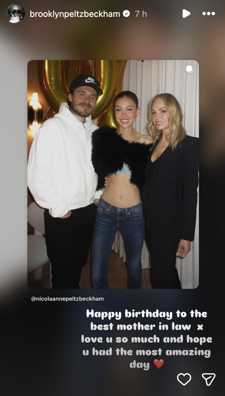 Brooklyn Beckham, Nicola Peltz, Claudia Peltz 